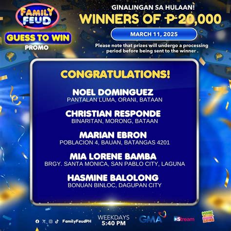 family feud guess to win promo may 14|Family Feud PH: Guess To Win Promo .